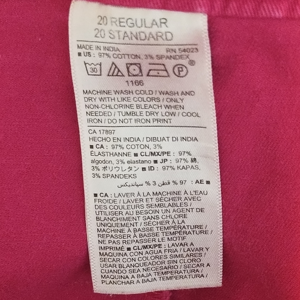 Old Navy Women's Pink Pixie Shorts - Picture 4 of 4